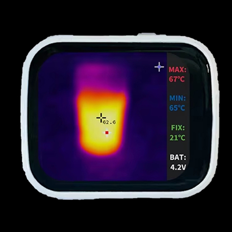 Underfloor Heating Thermal Detector - B62B Mini Termografi Portabel dengan Layar