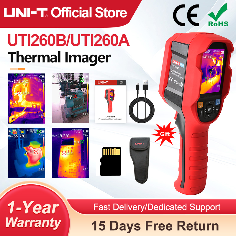 Kamera Pencitraan Termal UNI-T - Nf 521 Thermal Imaging Camera ulasan dan harga