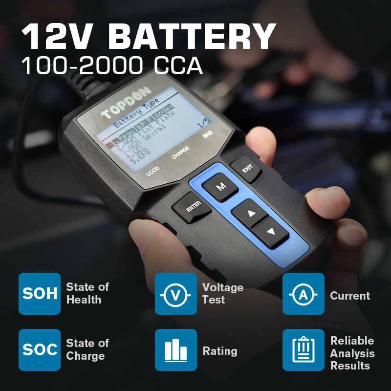 TOPDON Tester baterai mobil BT - Topdon Tc001 Thermal Camera ulasan dan harga