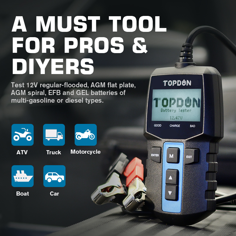TOPDON Tester baterai mobil BT - Topdon Tc001 Thermal Camera ulasan dan harga
