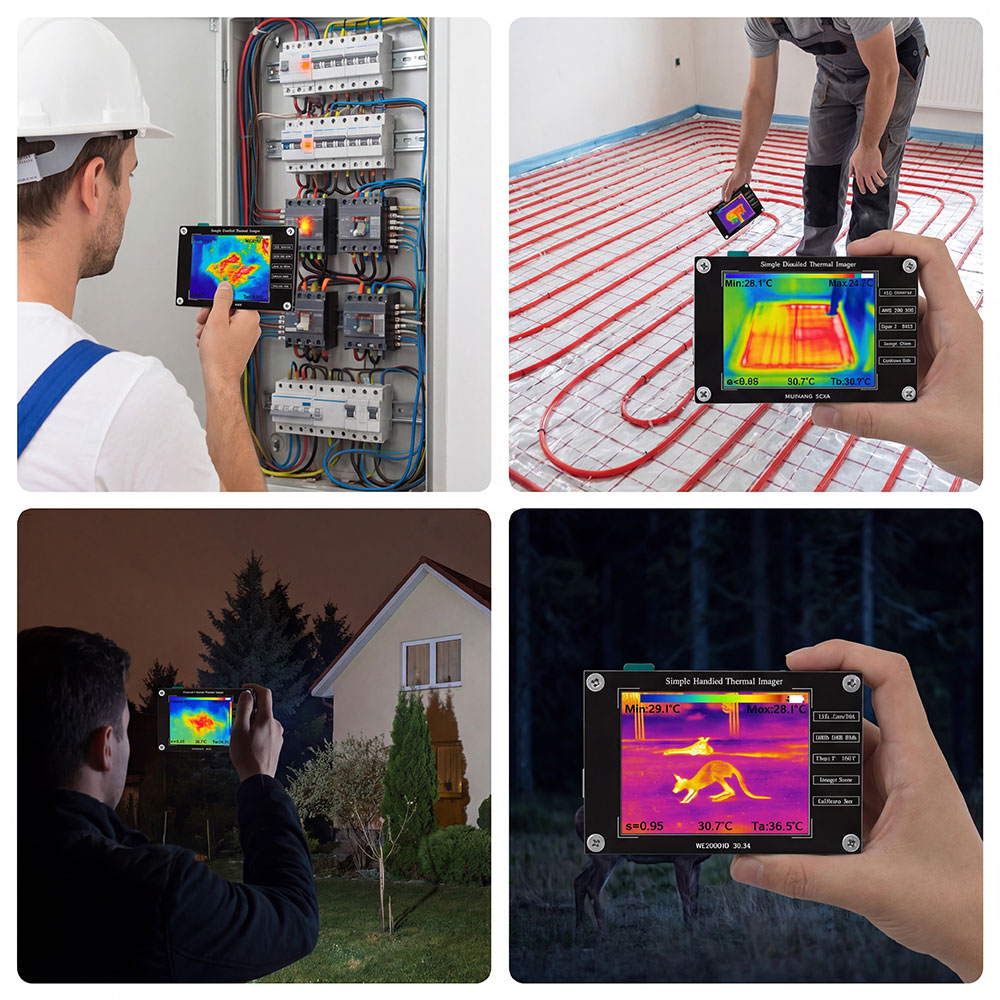 32*24 Thermal Imager -40 ℃   h - Nf 521 Thermal Imaging Camera ulasan dan harga