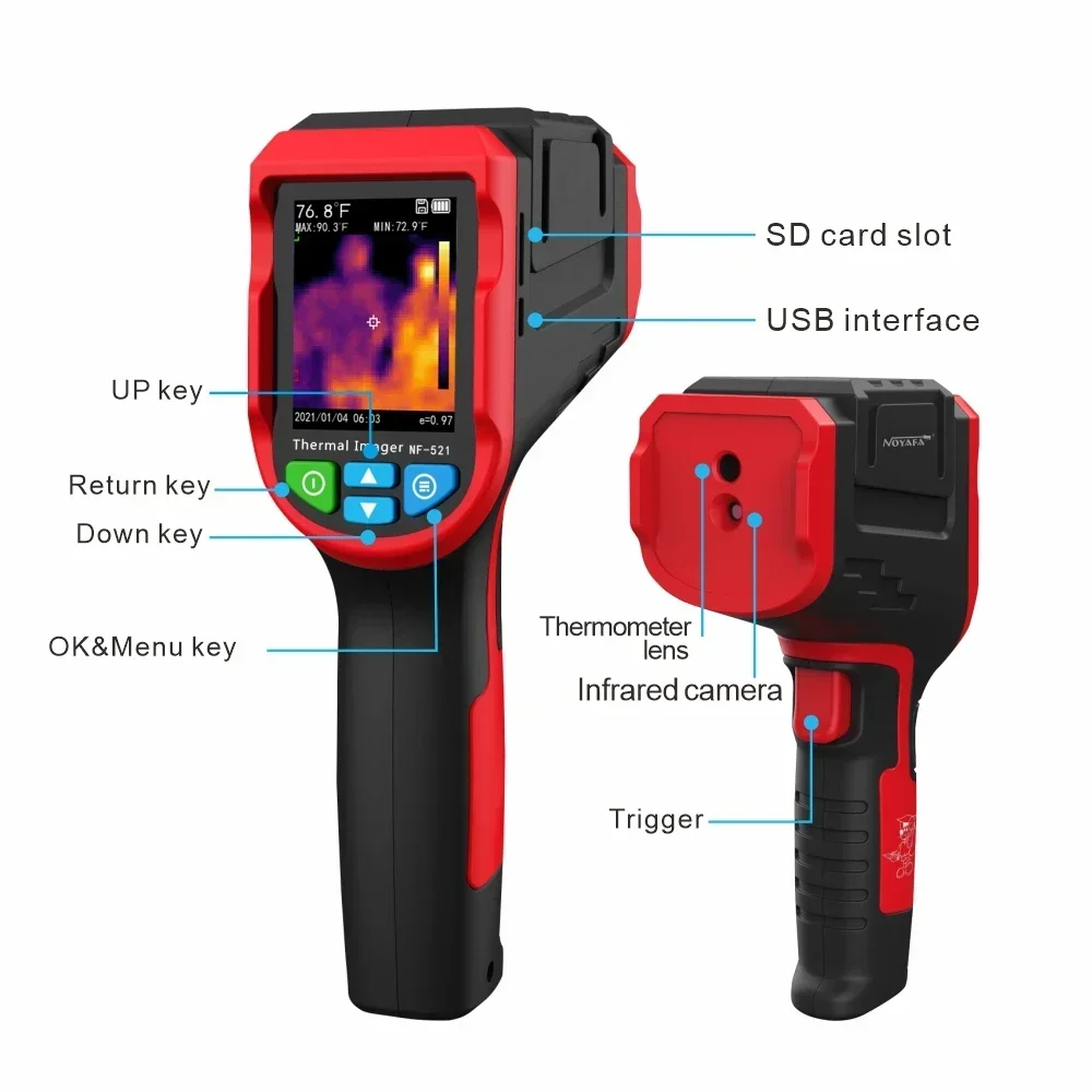 kamera termal, pencitraan term - Nf 521 Thermal Imaging Camera ulasan dan harga