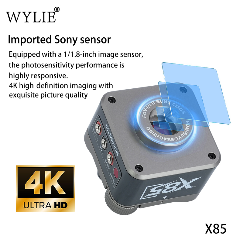 Kamera Mikroskop WYLIE X85 4K  - Thermal Imager Pcb Repair ulasan dan harga