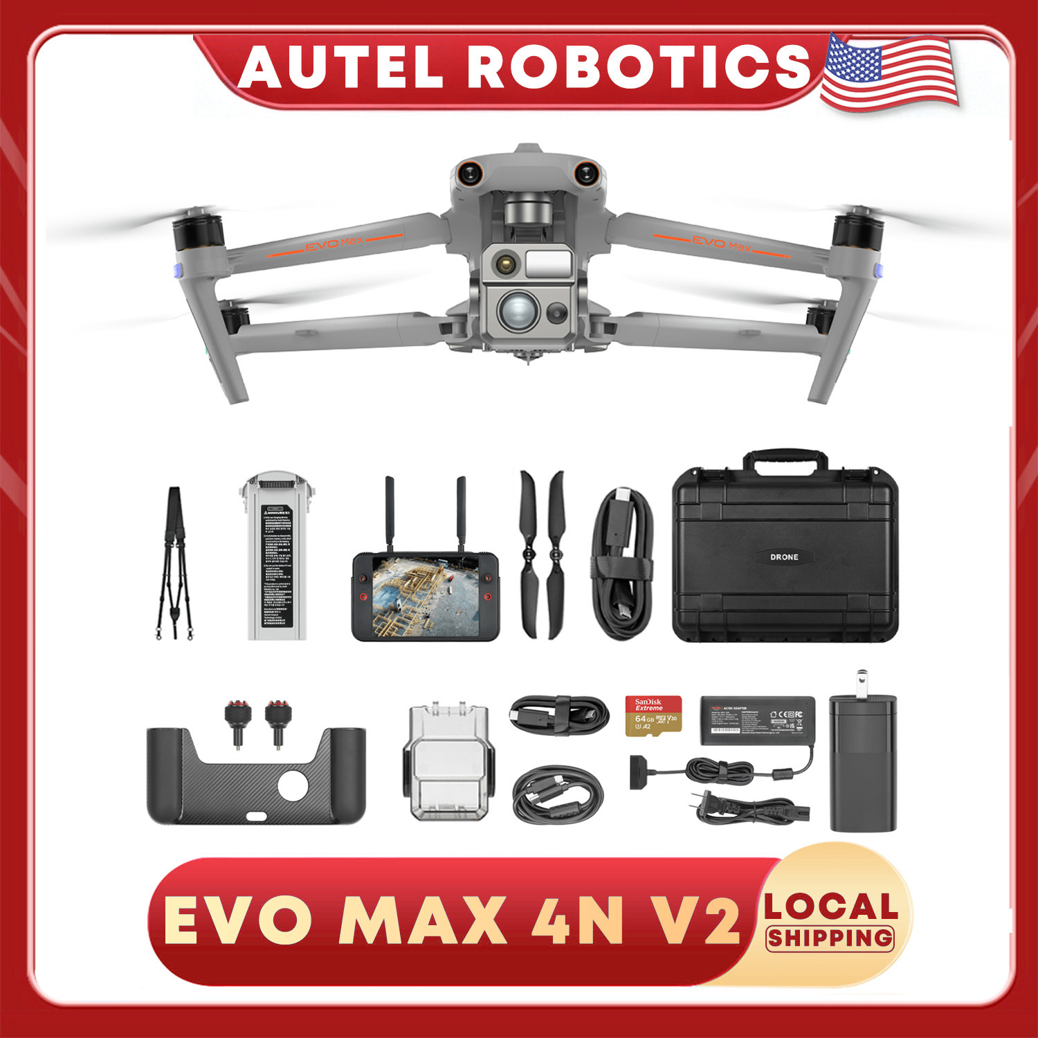AutelRobotics EVO Max 4N V.2,  - Thermal Imager Drone Gimbal ulasan dan harga